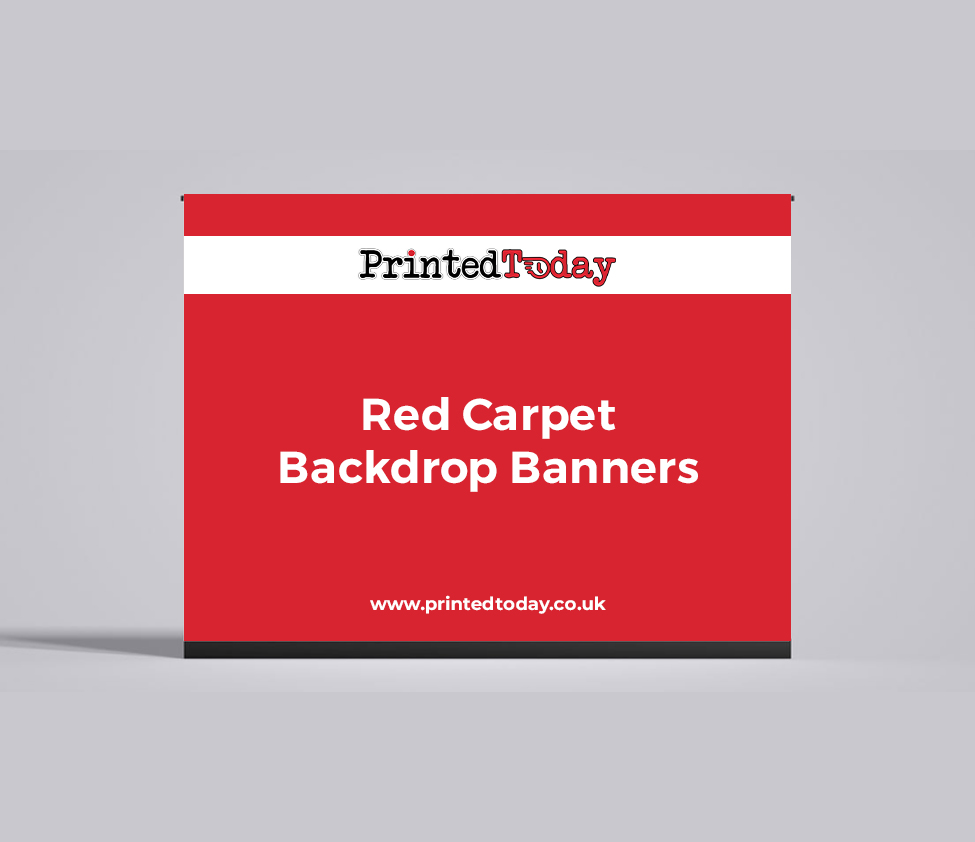 Red Carpet Backdrop Banners