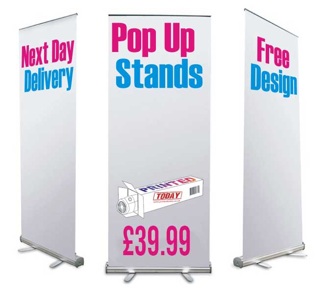 Pop Up Stands - Cheap Printing Services Online - Printed Today