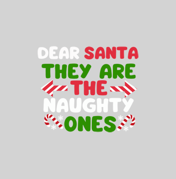 Dear Santa They Are the Naughty Ones tshirt hover image