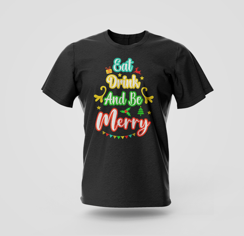 Eat drink and be merry classic t-shirt