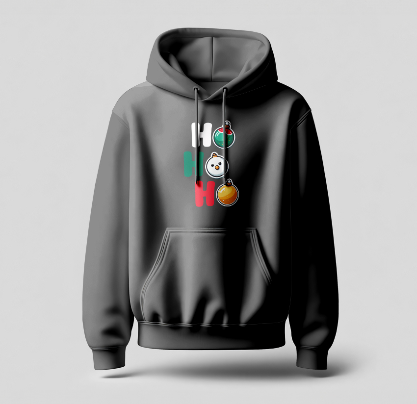 ho ho Christmas classic hoodie