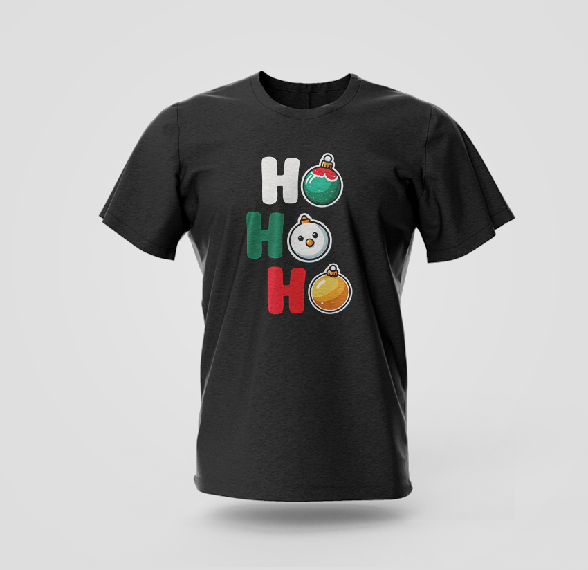 ho ho modern t-shirt