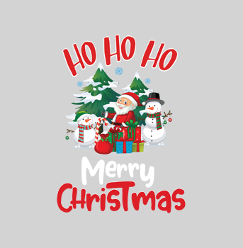 Ho ho merry christmas classic t-shirt hover image