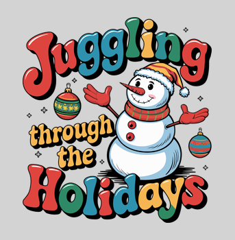 Juggling Through The Holidays Hoodie hover image