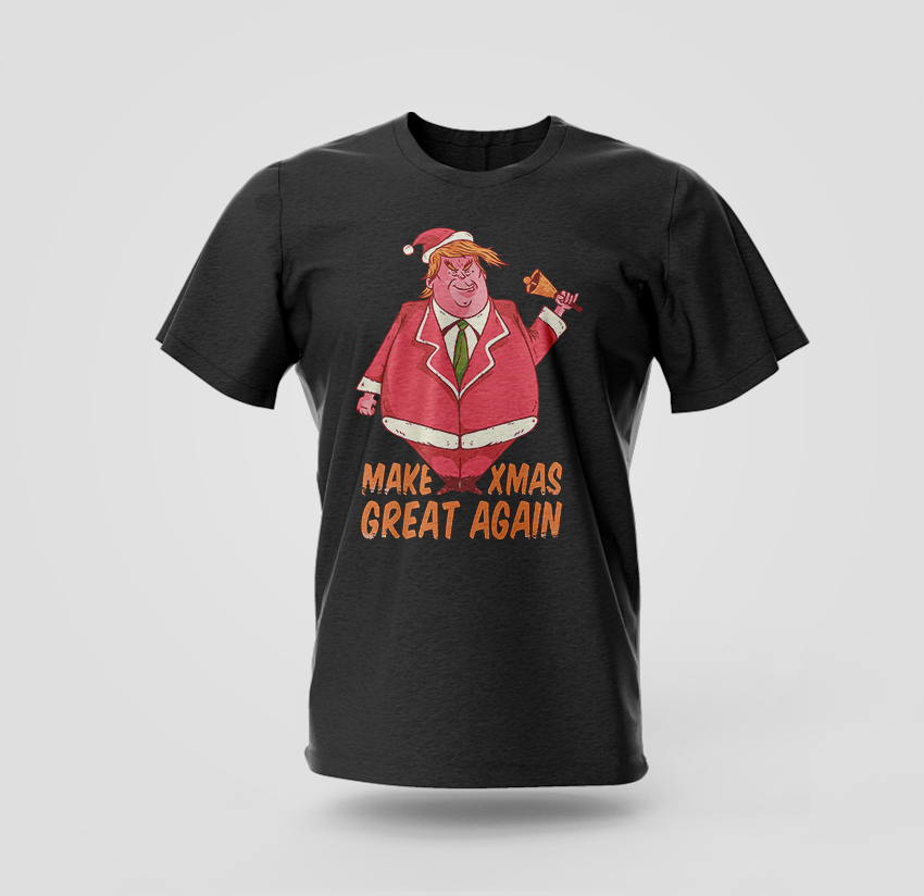 make x mass great again t-shirt