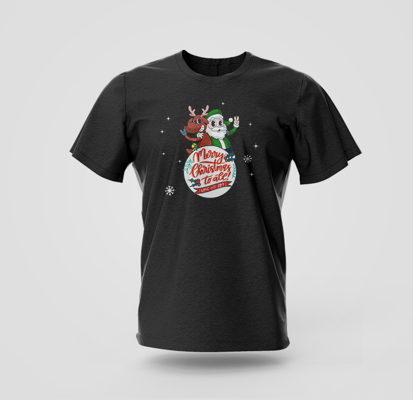 merry christmas to all t-shirt