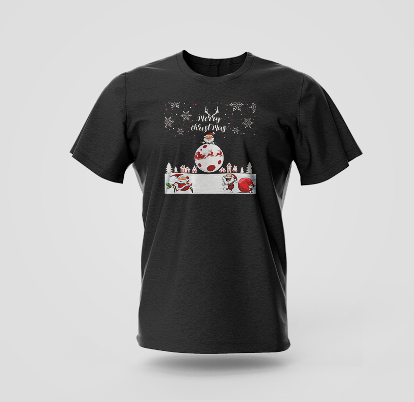 Merry Christmas modern T-Shirt