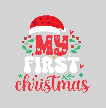 My First Christmas Hoodie hover image