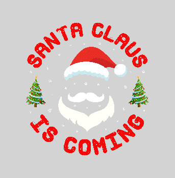 Santa claus is coming hover image