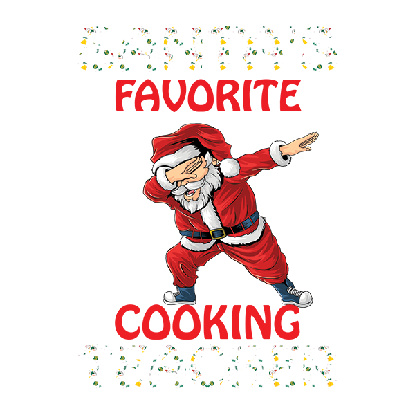 Santa’s Favourite cooking teacher hoodie hover image