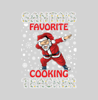 Santa’s Favourite cooking teacher t-shirt hover image