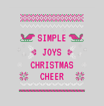 simple joys christmas cheer hoodie hover image