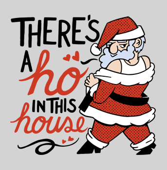 There’s a ho in this house modern T-Shirt hover image