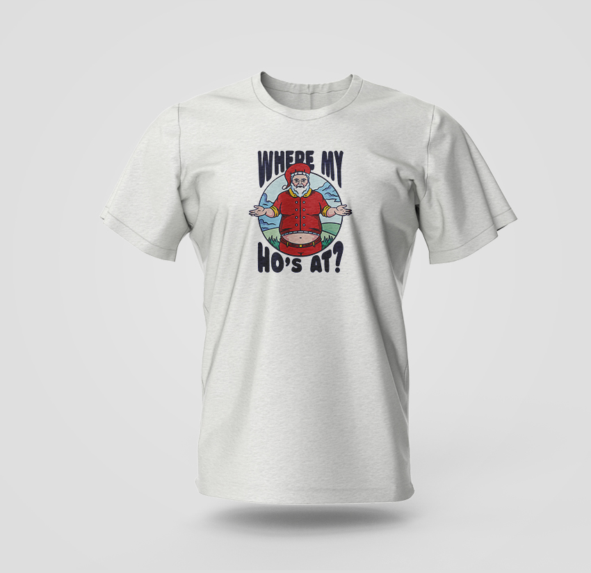 where my ho’s at t-shirt