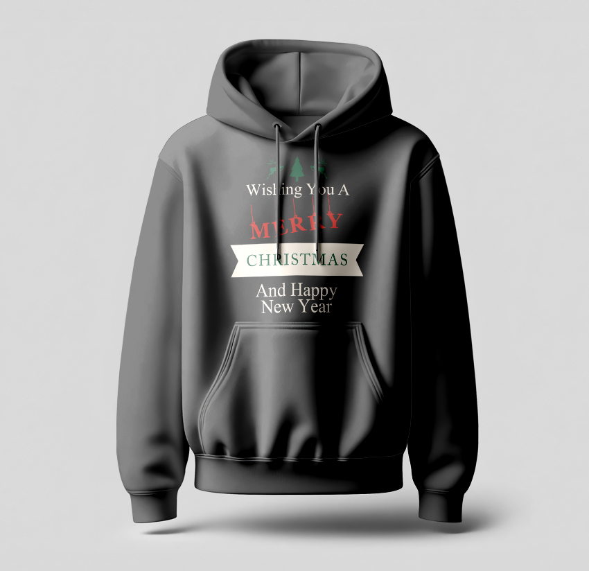 wishing you a merry christmas and happy new year hoodie