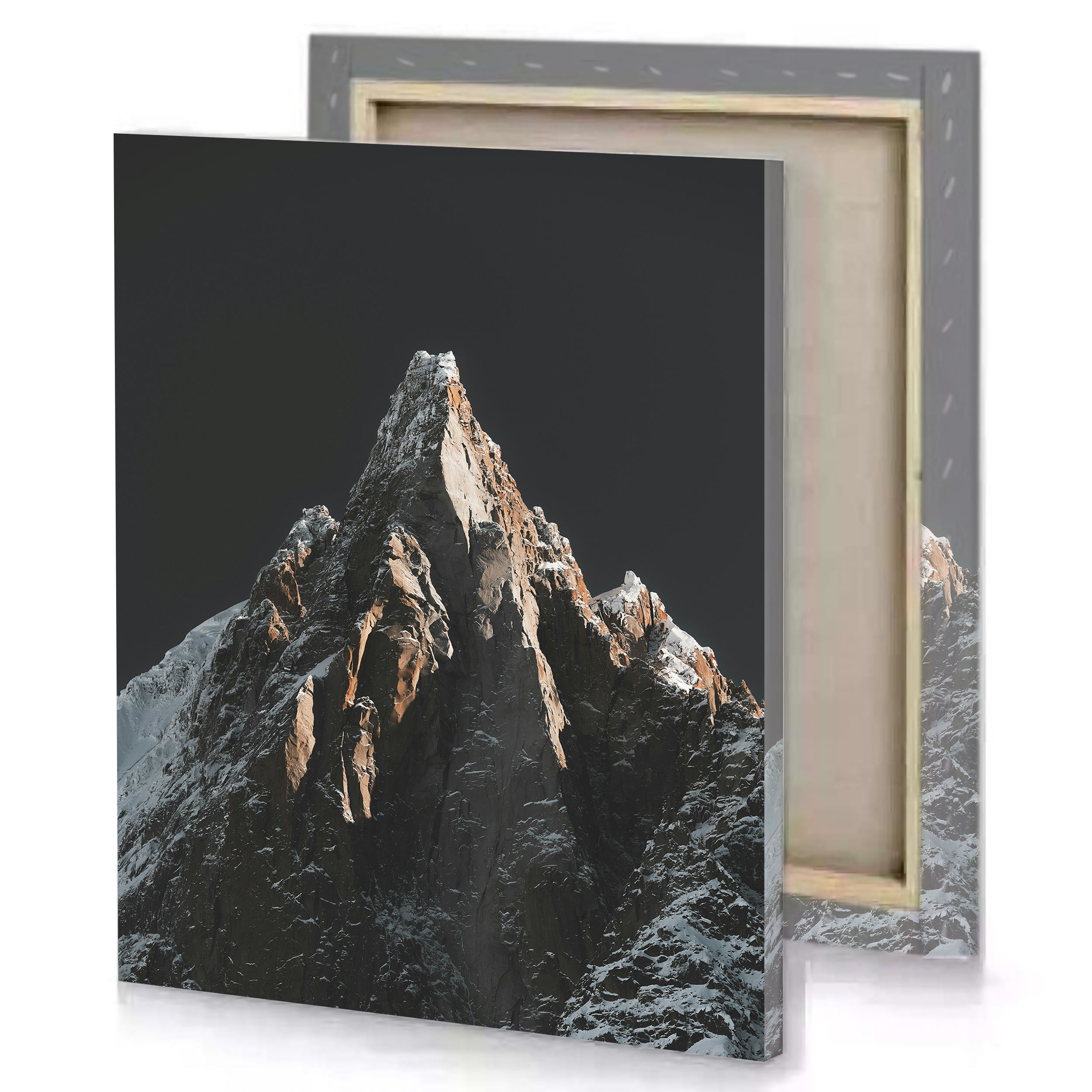 Snow Mountain Peak Canvas