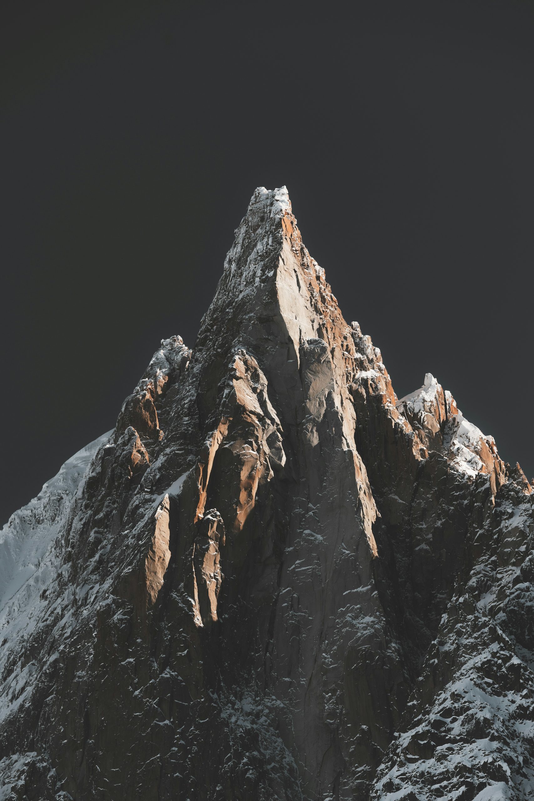 Snowy Mountain Peak