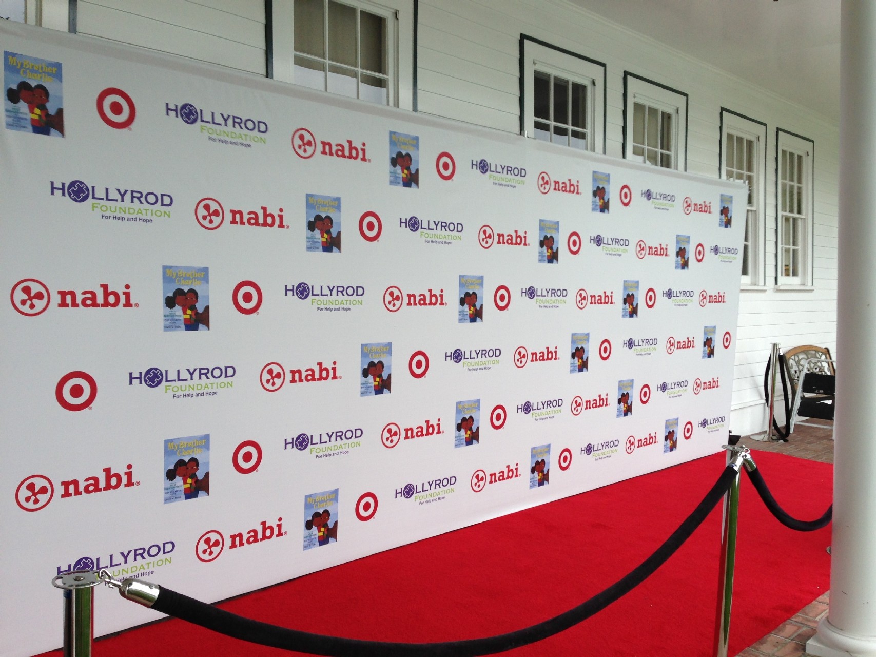 red carpet step and repeat Backdrops